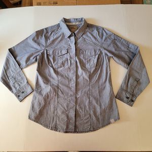5.11 Tactical Full Button LS Denim Women's - Size Small NWT